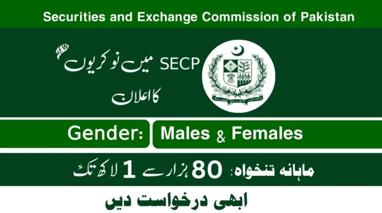Secp Jobs 2023 Apply Onlineapplypakjobs.pk