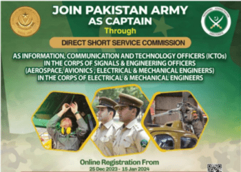 Join Pakistan Army Latest Jobs 2024 Short Service Commission