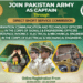 Join Pakistan Army Latest Jobs 2024 Short Service Commission
