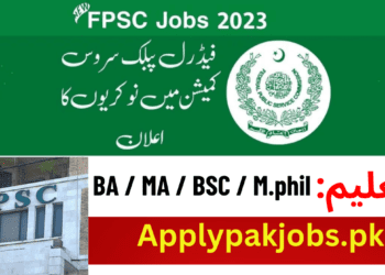 Latest Fpsc Jobs Advertisement No. 142023 Online Apply