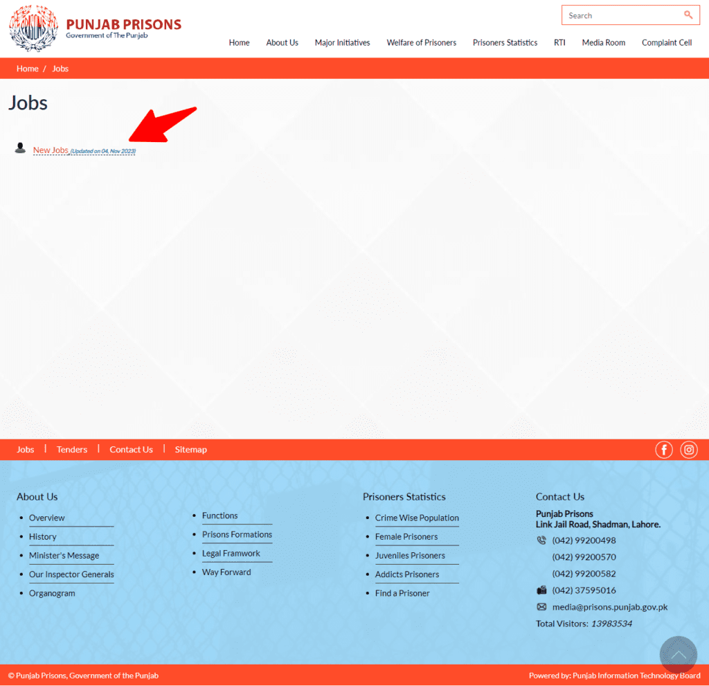 Latest Punjab Prisons Foundation Jobs 2024 Online Apply