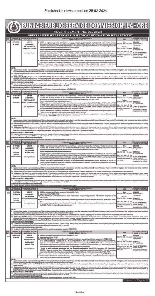 Advt No 06 2024 28 02 2024 X7 Version Pdf