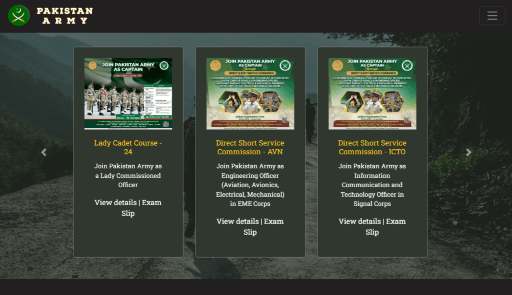 Join Pakistan Army As Junior Commissioned Officer 2024
