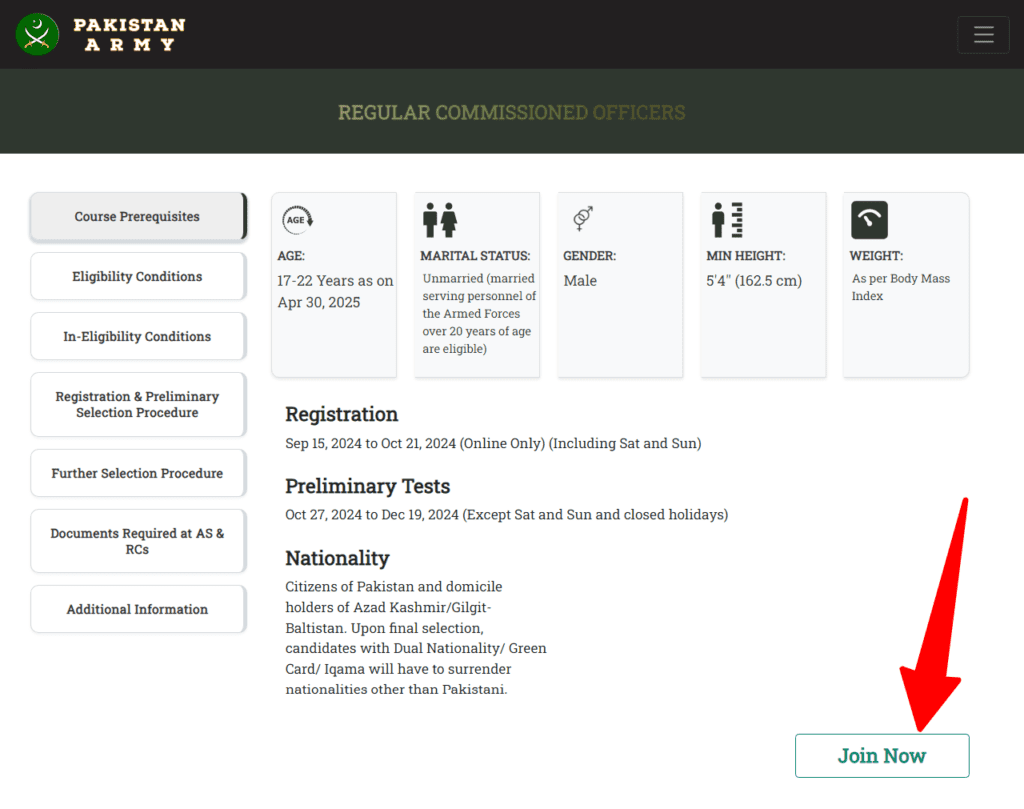 Join Pakistan Army As Commissioned Officer Jobs 2024